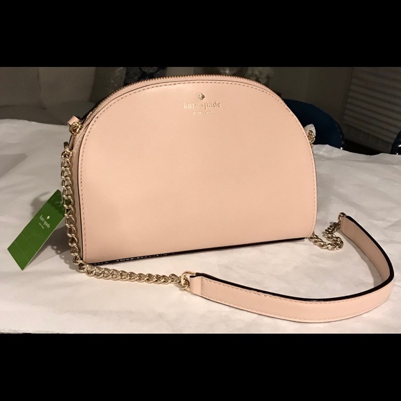 ✨SOLD!!!✨♠️Kate Spade NWT! Blush Leather Chain Bag - Picture 9 of 9